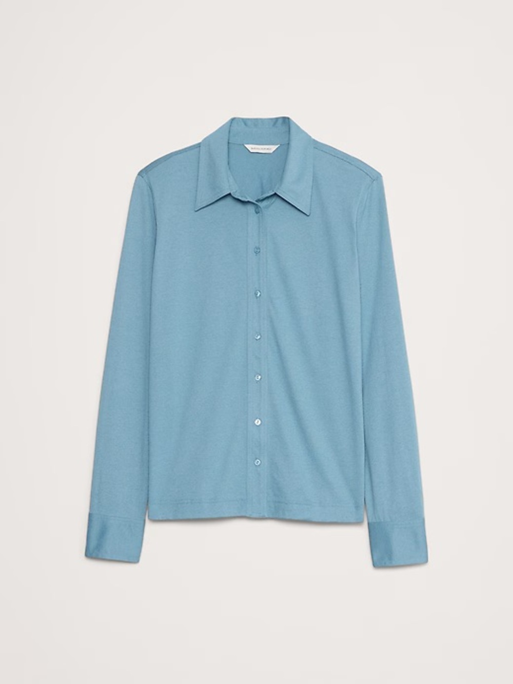 NWT Banana Republic Silky Cotton Long-Sleeve Button Down Shirt